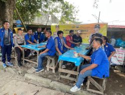 Polsek KKP Batam Melaksanakan Kegiatan Jumat Curhat Di Pelabuhan Batu Ampar