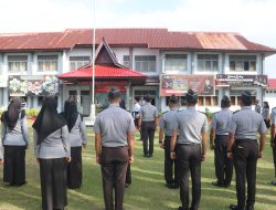 Kalapas Kelas IIA Tanjungpinang Berkomitmen untuk Mencegah Narkoba dan Membangun Karakter melalui 13 Program Akselerasi Menteri IMIPAS pada Apel Perdana
