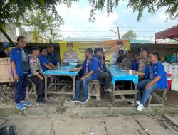 Polsek KKP Batam Melaksanakan Kegiatan Jumat Curhat Di Pelabuhan Macgobar Batu Ampar