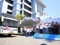 Mudik Gratis BUMN, Pelindo Multi Terminal Berangkatkan Ratusan Pemudik dari Medan