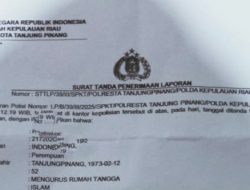 LP kasus Penganiayaan Anak Dibawah Umur Di Polresta Tanjungpinang Terkesan Lamban.