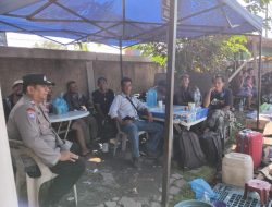 Polsek KKP Batam Melaksanakan Kegiatan Jumat Curhat Di Pelabuhan Batu Ampar