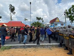Sambut Hari Buruh(Mayday) 2025 Polres Bintan Laksanakan Simulasi Sispamkota