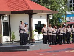 Polres Bintan Apel Gelar Pasukan, Dalam Persiapan Pengamanan Mayday (Hari Buruh Sedunia) Tahun 2025