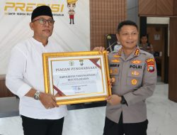 Berhasil Ungkap Kasus Narkoba, Polresta Tanjungpinang Terima Penghargaan Dari Ketua DPRD Tanjungpinang