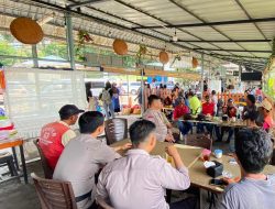 Polsek KKP Melaksanakan Kegiatan Minggu Kasih Di Pelabuhan ASDP Roro Telaga Punggur