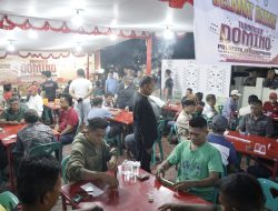 Meriahkan HUT Bhayangkara Ke-79, Polsek Tanjungpinang Timur Gelar Turnamen Domino