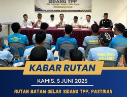 Rutan Batam Gelar Sidang TPP, Pastikan Hak Integrasi Warga Binaan Terpenuhi