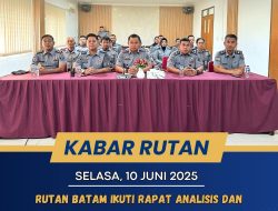 Virtual: Rutan Batam Ikuti Rapat Analisis dan Evaluasi Bersama Dirjenpas
