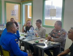 Polsek KKP Batam Gelar Jumat Curhat Di Pelabuhan Domestik Telaga Punggur,