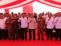 Kajati Kepri Mengikuti Launching Sisa Stockpile Bijih Bauksit Rp1,4 T Di Tanjung Moco Bintan