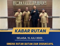 Sinergi Rutan Batam dan Disdukcapil Kota Batam: Pastikan Seluruh Warga Binaan Miliki Identitas Resmi