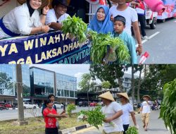 Meriahkan HUT RI Ke-80, Rutan Batam Ikuti Pawai Pembangunan Tingkat Kota Batam