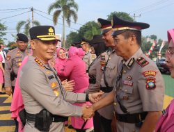 Kapolresta Tanjungpinang Pimpin Sertijab Sejumlah Pejabat Utama