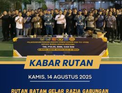 Langkah Preventif, Rutan Batam Gelar Razia Gabungan TNI, Polri, BNN, dan BIN