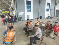 Polsek Kawasan Pelabuhan Gelar Program Minggu Kasih di Pelabuhan Bintang 99 Batu Ampar