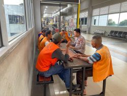 Polsek KKP Batam Gelar Jumat Curhat di Pelabuhan Domestik Telaga Punggur