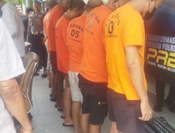 Satres Narkoba Tanjungpinang Ungkap 6 Perkara Narkotika, Amankan 8 Tersangka Termasuk Dua Residivis