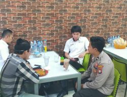 Polsek Kawasan Pelabuhan pererat komunikasi dengan masyarakat melalui giat Minggu Kasih.