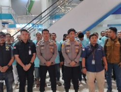 Kapolsek Kawasan Pelabuhan Batam Sambut Pemulangan 163 PMI dari Malaysia