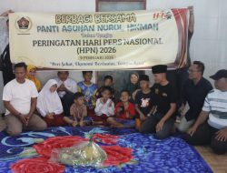 Puncak HPN 2026, PWI Tanjungpinang Berbagi Tali Asih Ke Panti Asuhan Nurul Hikmah 