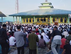 Jamaah Muhammadiyah Melaksanakan Shalat Idul Fitri 1447 H, Mendapat Pengamanan Polresta Tanjungpinang. 