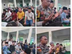Polsek Lubuk Baja Gelar Shalat Istisqa Bersama Warga di Masjid Al Fajar Pelita VII