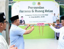 Ketua DPRD Kepri Resmikan Asrama dan Ruang Kelas Ponpes Al Amin Bengkong Kota Batam. 