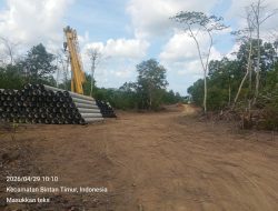 Aktivitas Misterius di Tembeling Bintan Disorot, Hektaran Lahan di Babat Diduga Tanpa Izin Dan Legalitas