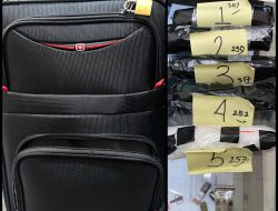 Koper Berisi Sabu 1,3 Kg Milik AJD Diamankan Sat Resnarkoba Di Bandara RHF Tanjungpinang 