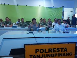 Polresta Tanjungpinang Ikuti Panen Raya Jagung Serentak Kuartal II dan Launching Program Ketahanan Polri