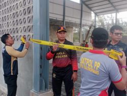 Akhirnya GOR Rimba Jaya Dipasang PPNS Line, Aktivitas Pembangunan Dihentikan