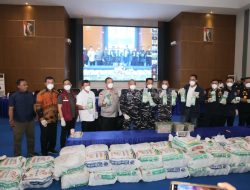 Kapal Asing MV King Sun Berbendera Tanzania Bawa Narkotika 1,3 Ton Di Tangkap TNI AL