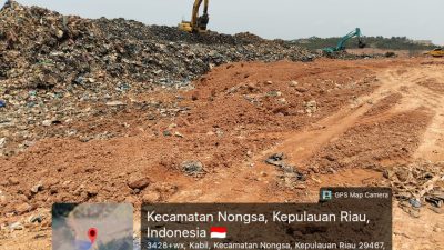 Proyek Rp44 Miliar TPA Kabil Diduga Fiktif. DLH Kota Batam Bungkam