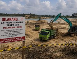 Pernah Di Lidik, Tambang Pasir Ilegal Kembali Beroperasi di Kampung Jabi, AM Disebut Jadi Aktor Utama