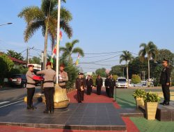 Usung Tema” Indonesia Berdaulat, Adil dan Makmur” Polresta Tanjungpinang Gelar Upacara Sambut HUT RI Ke-18