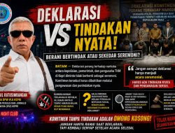 Deklarasi Narkoba, Jangan Jadi Seremonial! IPJI Kepri Kapan Aparat Bertindak ?