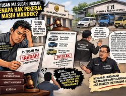 Eksekusi Aset CV Mitra Bangun Lestari Kandas Ditengah Jalan, Pengadilan Tak Memiliki Kewenangan Mencari Aset 