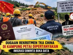 Dugaan Skandal Pengrekrutan TKA China Di Kampung Petai, Teluk Mata Ikan Dipertanyakan 
