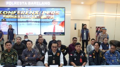 Polresta Barelang Batam Berhasil Mengungkap 14 LP Peredaran Gelap Narkoba “Sabu 98,42 gram Dimusnahkan”