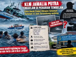 Bukti Pendukung Dokumentasi Atas Laporan Tenggelamnya KLM Jamalia Putra Mengambang 
